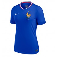 Camiseta Francia Primera Equipación para mujer Eurocopa 2024 manga corta